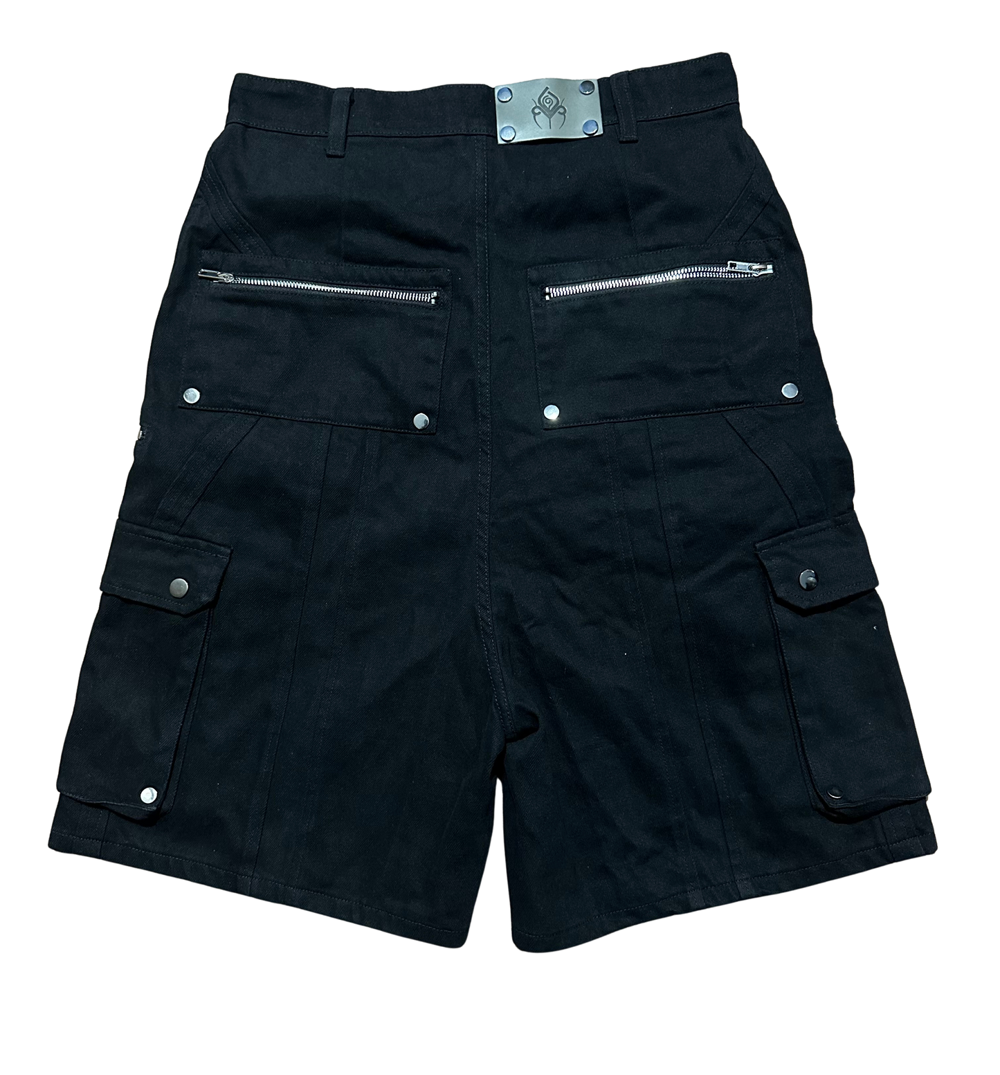 Black BASE Cargo Shorts 001