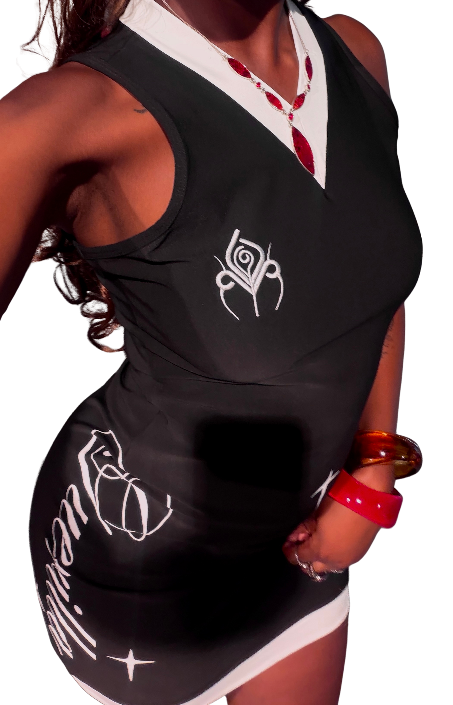 Black Blossom dress