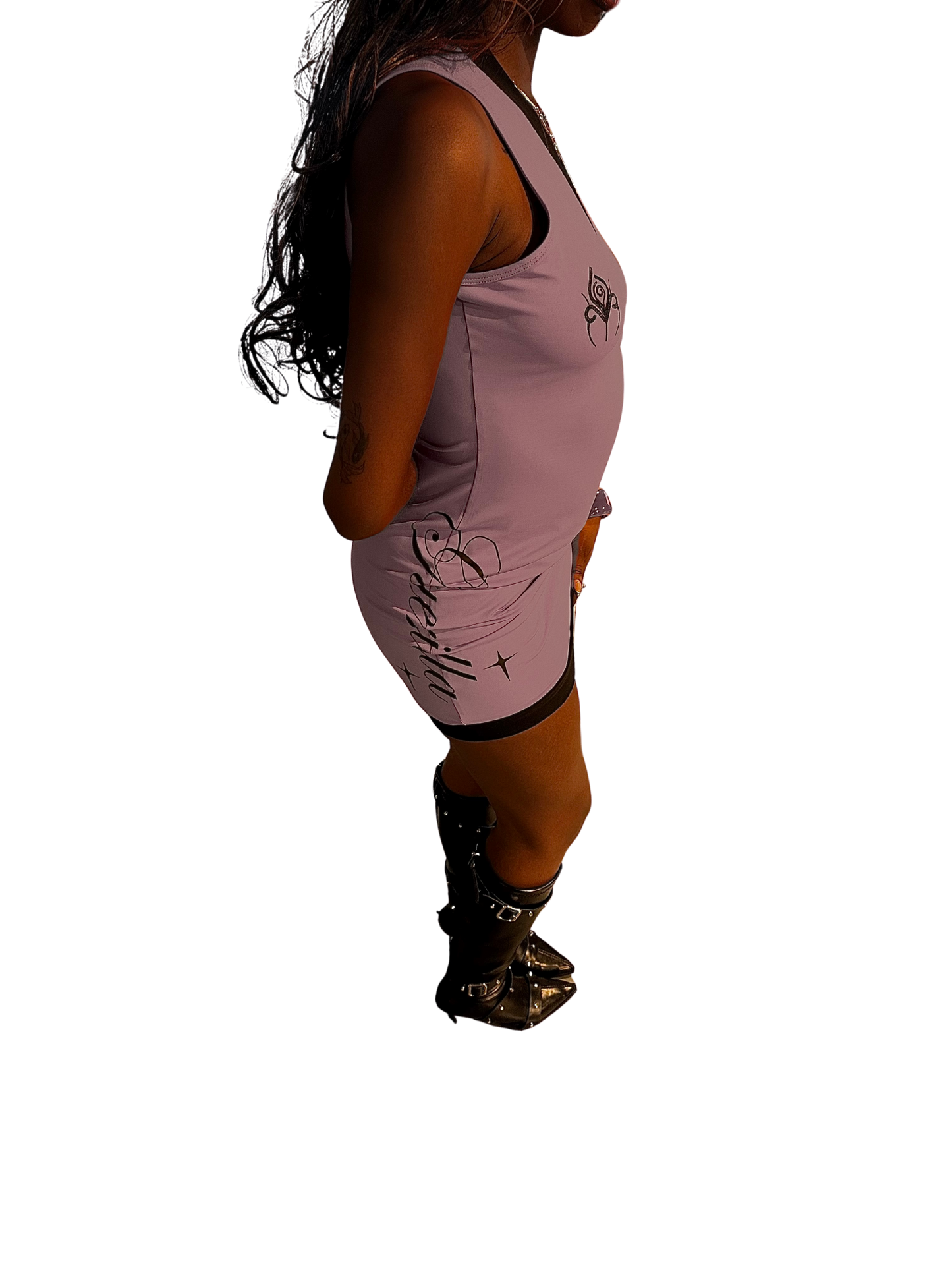 Grey Blossom dress